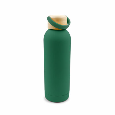Thermal bottle - cap with foldable handle